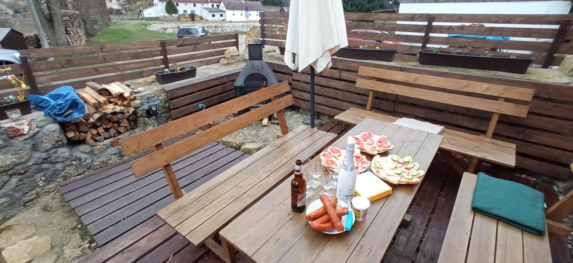 Chalupa Jahudka Kunžak Exterior foto
